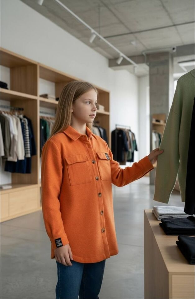 Kalın Kumaş Baharlık Gömlek - 4001