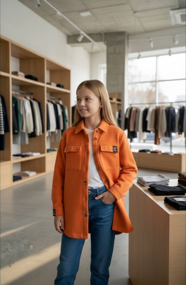 Kalın Kumaş Baharlık Gömlek - 4001